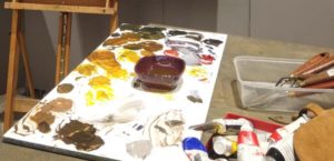 Les mediums en peinture a l'huile